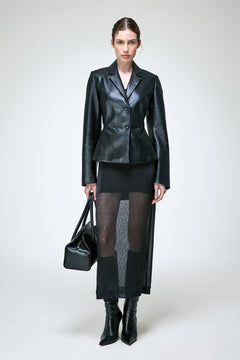 Catarina - Black Leather Jacket