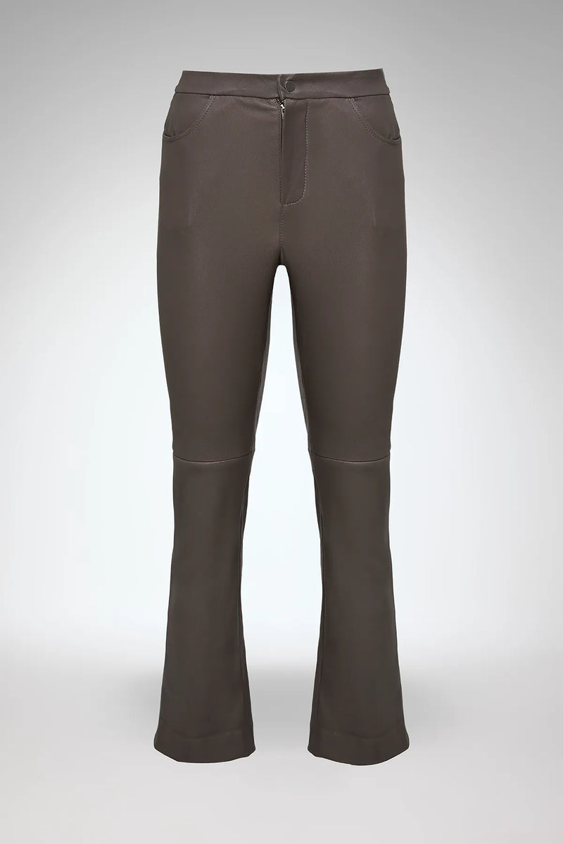VSP - Ambre - Grey Leather Pant