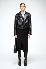Anya - Black Leather Jacket