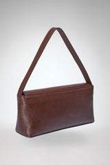 Matilde - Dunkelbraune Ledertasche
