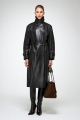 VSP - Isabelle - Black Leather Coat