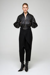 VSP - Adela - Dark Brown Leather Jacket