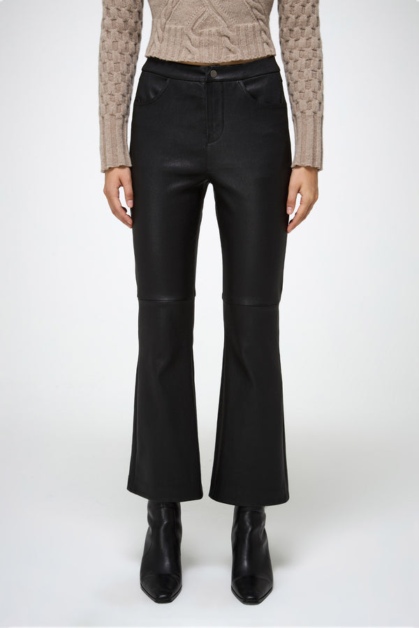 VSP - Ambre - Black Leather Pant