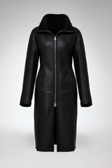 VSP - Salome - Black Shearling Coat
