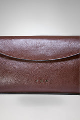 Matilde - Dunkelbraune Ledertasche