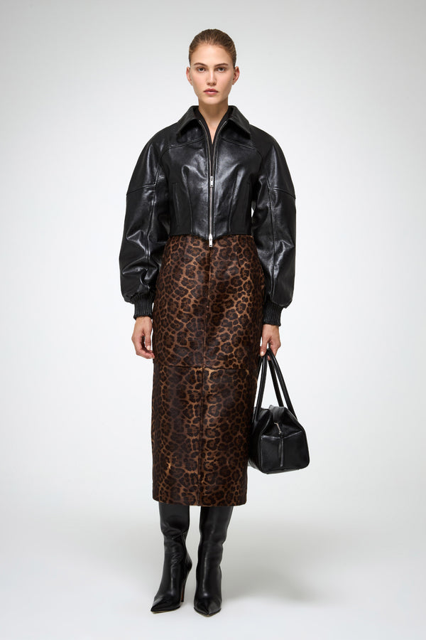 VSP - Abigail - Black Leather Jacket