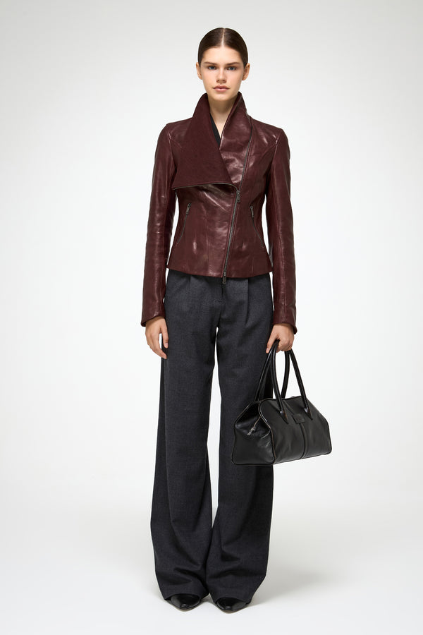 VSP - Edna - Cherry Leather Jacket