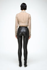 Helga – Schwarze Lederhose