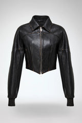 VSP - Abigail - Dark Brown Leather Jacket