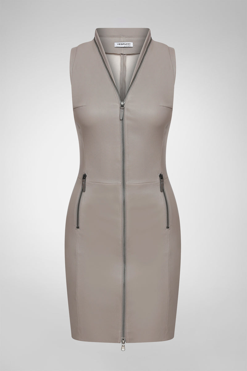 Eloise - Niobe Leather Dress