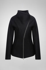 Leticia - Schwarze Wolljacke