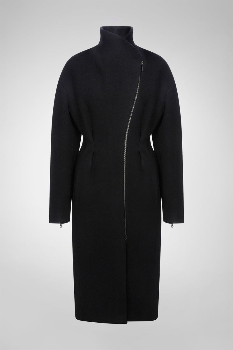 Matilde - Black Wool Coat