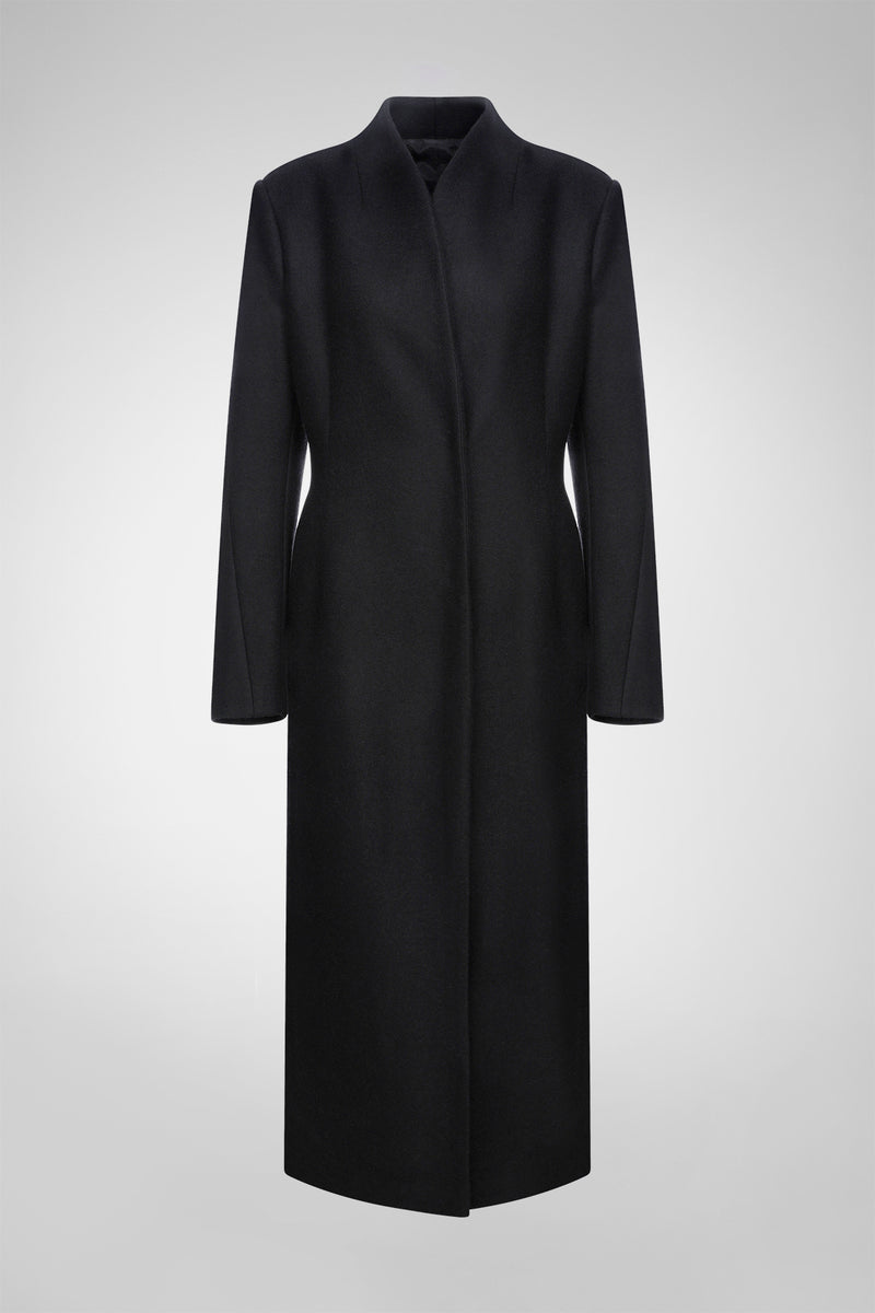 Margaux - Black Wool Coat