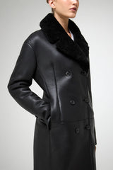 VSP - Celina - Black Shearling Coat