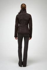 VSP - Adila - Toscana Brown Shearling Jacket