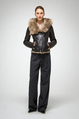 VSP - Petra - Desert Beige Shearling Jacket