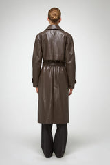 VSP - Isabelle - Light Brown Leather Coat