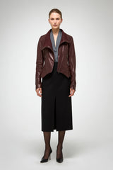 VSP - Sigrid - Cherry Leather Jacket