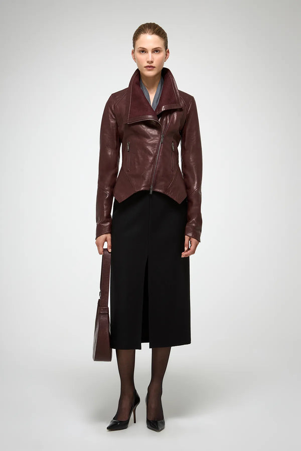 VSP - Sigrid - Cherry Leather Jacket