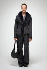 VSP - Adila - Toscana Anthracite Shearling Jacket