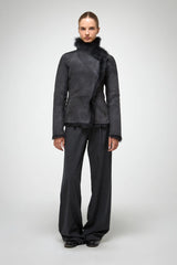 VSP - Adila - Toscana Anthracite Shearling Jacket