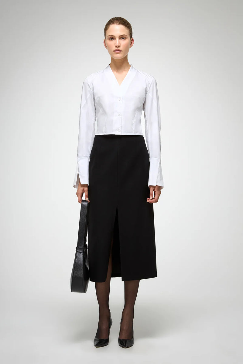 VSP - Candis - White Cotton Shirt