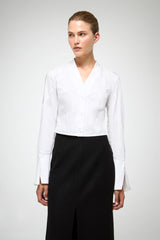 VSP - Candis - White Cotton Shirt