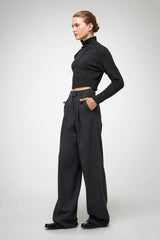 VSP - Jody - Anthracite Wool Pants