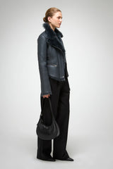 VSP - Azul - Anthracite Shearling Jacket