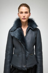 VSP - Azul - Anthracite Shearling Jacket
