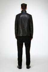 VSP - Riccardo - Black Leather Jacket