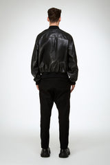 Antonio - Black Leather Jacket