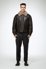 VSP - John - Anthracite Shearling Jacket