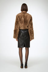 VSP - Ashley - Sand Shearling Jacket