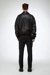 Niccolo - Black Leather Jacket
