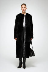 VSP - Inesse - Black Shearling Coat