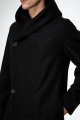 VSP - Noah - Black Wool Coat