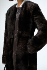 VSP - Alda - Brown Shearling Coat
