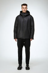 Oscar - Anthracite Shearling Jacket