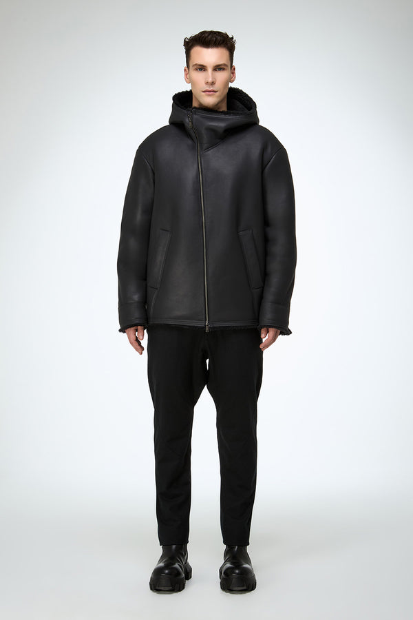 Oscar - Anthracite Shearling Jacket