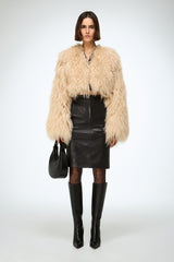VSP - Deborah - Beige Shearling Jacket