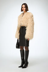 VSP - Deborah - Beige Shearling Jacket