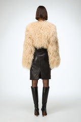 VSP - Deborah - Beige Shearling Jacket