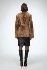 VSP - Florence - Sand Shearling Coat