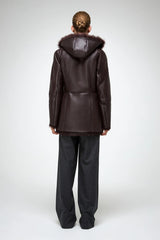 VSP - Mallory - Cherry Shearling Coat