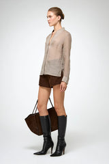 VSP - Iva - Ramie Beige Shirt