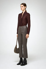 VSP - Ambre - Grey Leather Pant