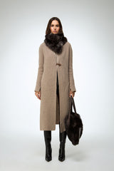 VSP - Jacotte - Dark Brown Leather Neckwarmer