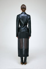 Catarina - Schwarze Lederjacke