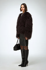 VSP - Daniela - Brown Shearling Jacket